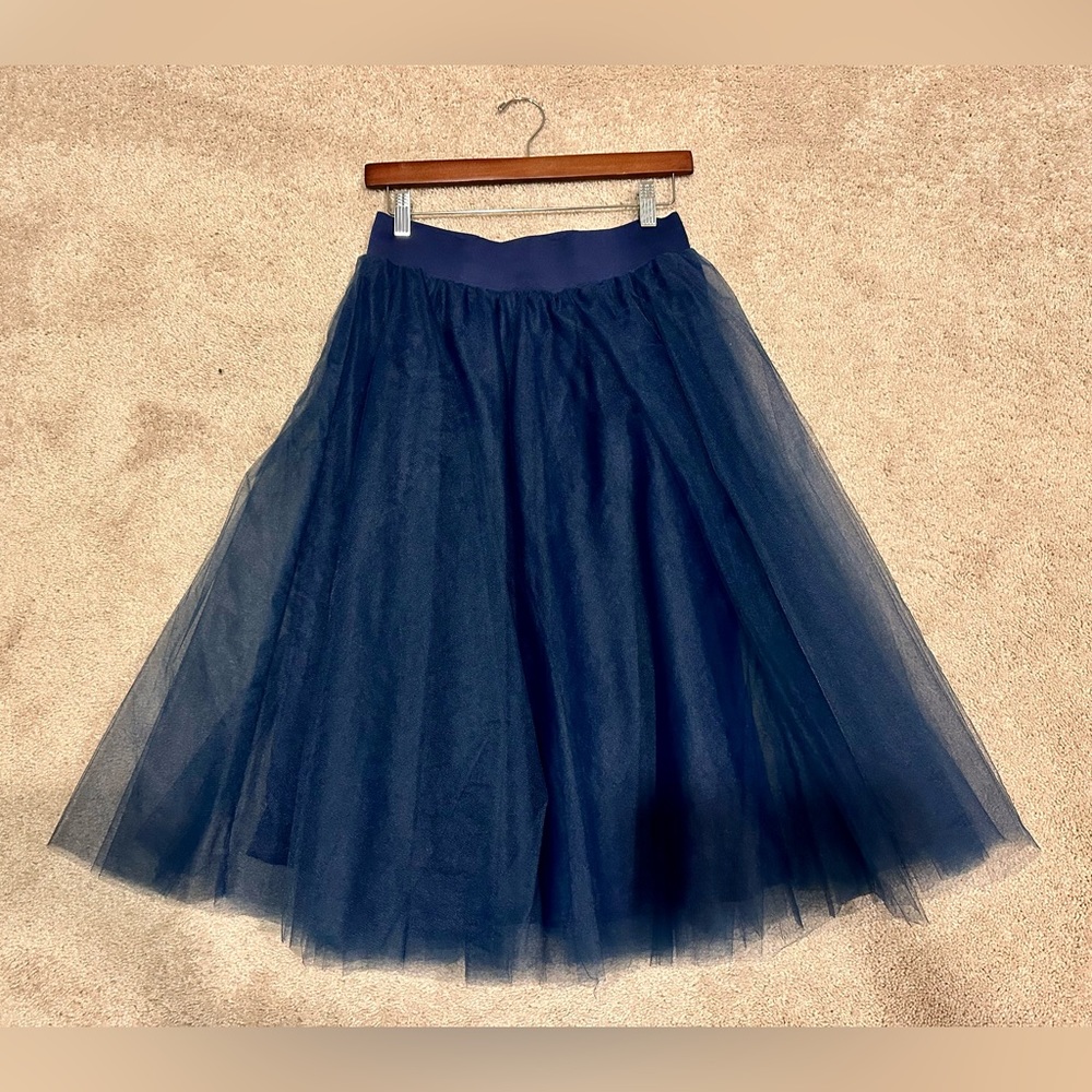 NEW Windsor Tulle Skirt | Midi A-Line
